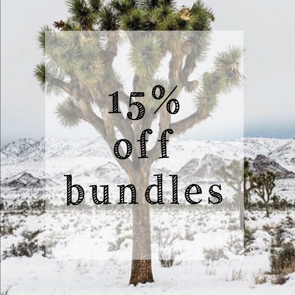 15% off bundles